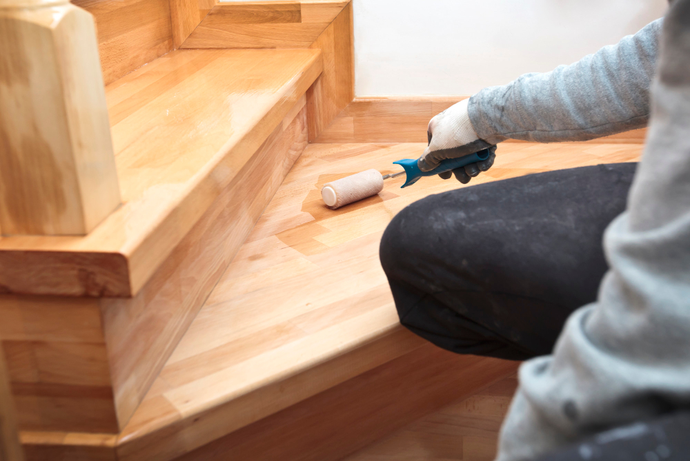 Choisir la peinture adaptée à un escalier