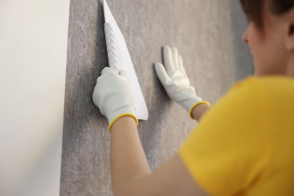 Poser du papier peint facilement quand on débute en bricolage